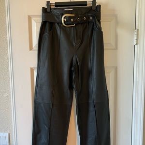 Lovers + Friends 100% Leather Pants NWOT